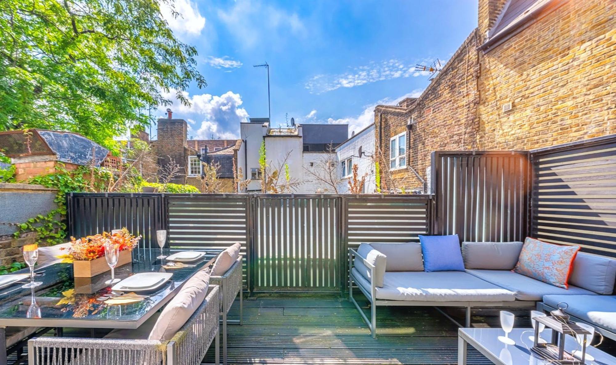 Designer Victorian Flat With Huge Terrace Londres Exterior foto