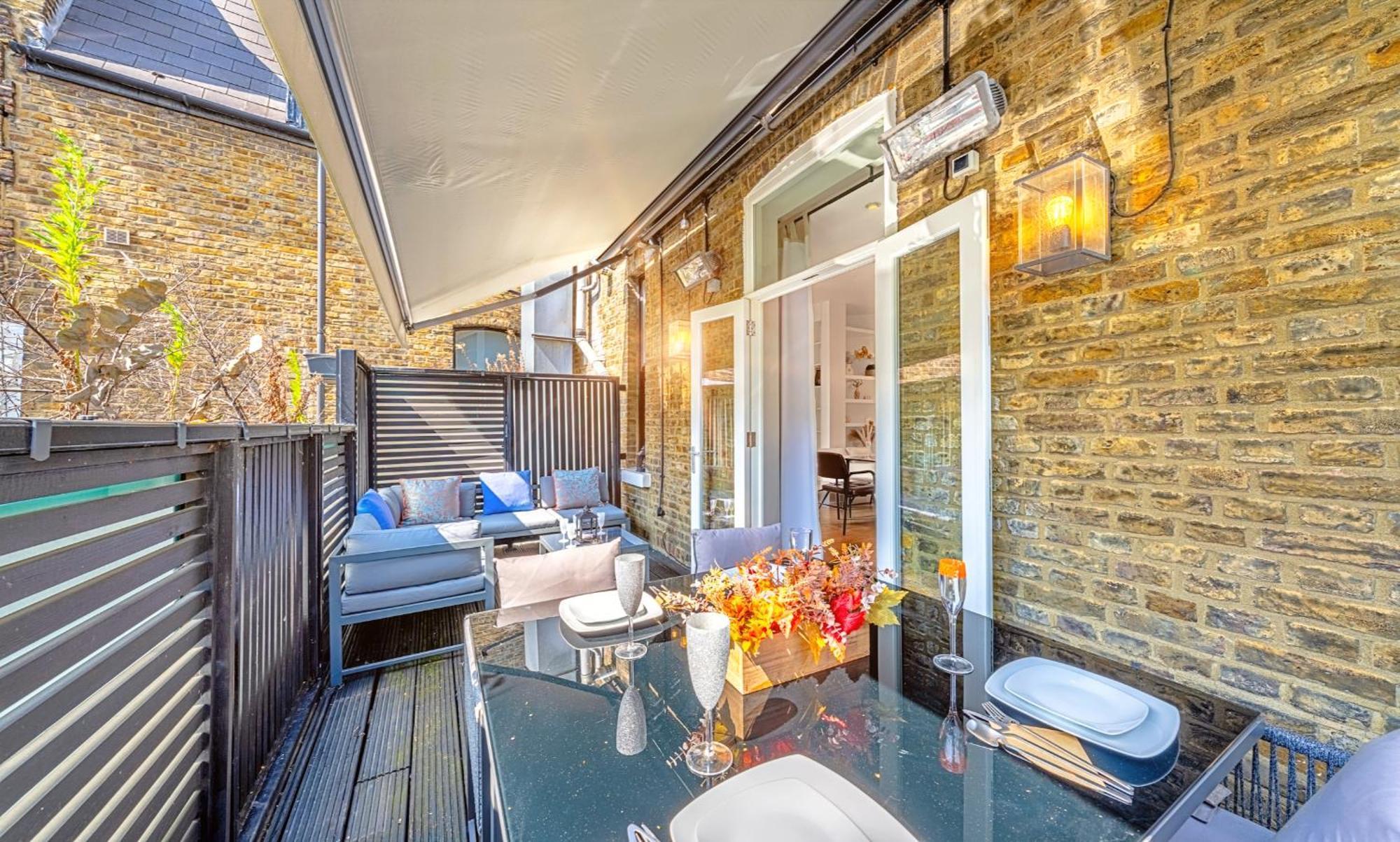 Designer Victorian Flat With Huge Terrace Londres Exterior foto